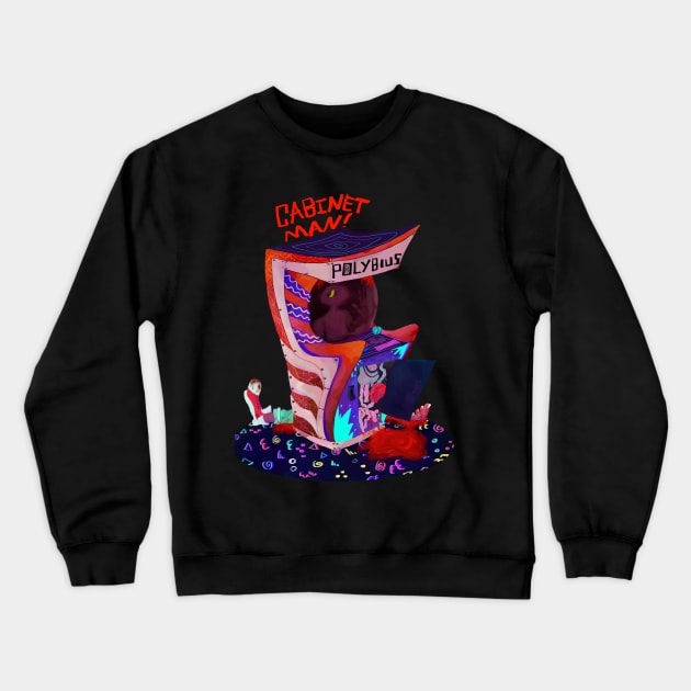 CABINET MAN! 🩸🕹️ Crewneck Sweatshirt by robodots